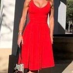 La Petite Robe di Chiara Boni Corie Dress Orange Womens Size 42 US 6 Photo 14