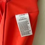 Amur Krisley Spicy Coral‎ Pleated Cocktail Midi Dress Size 4 NWT Orange Photo 9