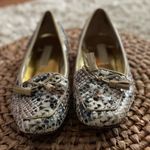 Enzo Angiolini  Faux Snake Leather Flat Photo 2