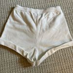 Forever 21 Cream Knit Shorts Elastic Waistband Photo 1