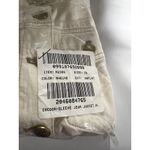 Madewell NWT Cocoon Sleeve Jean Jacket Ecru Cream White Collarless NU399 XS Photo 6