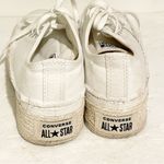 Converse  Size 7 White Trail to Cove Espadrille Chuck Taylor All Star Sneakers Photo 4