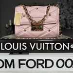 Michael Kors Michael  Serena Small Quilted Studded Crossbody Bag Blush New NWT Photo 10