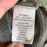 Emberley Gray Green Short Sleeve Sweatshirt Size M Photo 4