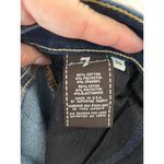 7 For All Mankind  Women's Blue Dark Wash Roxanne Mid Rise Slim Leg Jeans Size 30 Photo 10