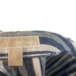 Michael Kors Michael‎ Kors Women's Size 2 Blue White Striped Flair Leg Pants Photo 6