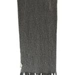 Primark  Oversized Gray Knit Scarf with Fringe Photo 0