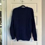 Shades of Aran Ireland Wool Sweater Blue Size L Photo 3