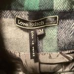 ✅✅✅BOGOHO ✅✅✅Love Stitch Plaid Hooded Jacket Photo 4