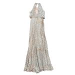 Badgley Mischka Blush Sequin Maria Gown, Size US 6 Photo 6