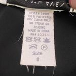 Saks 5th Avenue Vintage Cattiva x Saks Fifth Avenue V Neck Beaded Asymmetric Dress in Black Sz 8 Photo 3