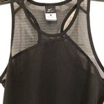 Nike  dri-fit semi sheer Black tank top L Photo 3