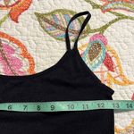 IZOD  intimates small solid black tank pair with jeans or wear as pajama top nwt Photo 3