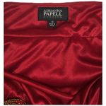Adrianna Papell  Evening Silk Embellished Beaded Gypsy Strap Dress Red 12 Photo 9