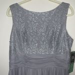 NWT JH Silver Lace Sparkle Evening Dress Size 16 Original $90 Photo 2