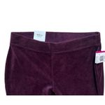 Style & Co NWT Womens Velour Boot Leg Bling Pocket Pants - Sz S Photo 3