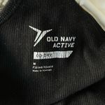 Old Navy  ribbed black workout exercise tank top womens size m Photo 3