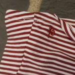 Calvin Klein  Red White Striped Tank & Shorts Pajama Set SIZE S Photo 3