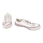 Converse White Sneakers Size 6 Women’s All Stars Low Top Men’s 4 Y2K 90s Casual Photo 1