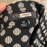 Etcetera White And Black Tank Top Photo 6