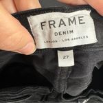 frame denim Black Le High Skinny Raw Step Hem Jeans Womens 27 Fall Denim Classic Photo 9