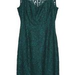 J.Crew Women's Tinsley Leaver Lace Cocktail A9023 Green Party Dress Size 4 Photo 0