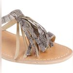 l*space L Leather Fringe Sandal | Cocobelle size 8.5 Photo 11