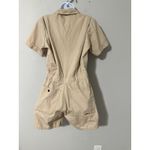 BERNE P700 Heritage Short Sleeve Coverall Romper Jumpsuit Shorts Women's Size S Tan Photo 5