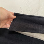 Michael Stars Black Long Sleeve Mini Dress Womens M Athletic Gorpcore Casual Photo 4