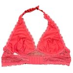 Victoria's Secret Victoria’s Secret Lace Halter Bralette Cameilla Rose M Photo 6