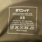 ECHT  Green Force Scrunch Booty Leggings Size XS High Rise EUC #1843 Photo 2