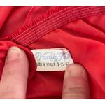 Vanity Fair Vintage‎ red half slip  Accordian pleat size 6 Photo 4