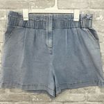Skies Are Blue  Denim Pull On Shorts Photo 0