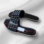 Gianni Bini  Black‎ Spiked Slides nwt Photo 3