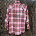 Quilt Culture boutique Merry Plaid top size XS/S Pink Photo 4