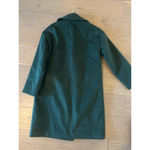 Nine West  Women's Double Breasted Faux Wool Coat - Green Photo 11