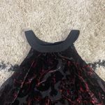 Torrid Burnout Velvet Paisley Halter Tunic Tank Top Photo 3