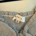 Strapless Top and Shorts Matching Set Gray Size M Photo 1