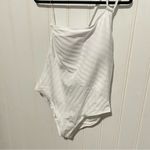 La Blanca Linea Costa Lace Back One Shoulder One Piece NEW -865 Photo 2