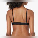 Billabong $60 NEW Sol Searcher Banded Black Bikini Top Spaghetti Strap Photo 4