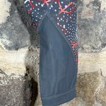 Zella Leggings Woman's Small Gray Capri Cropped Geometric Design High Rise Photo 8