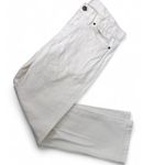 Club Monaco | 29 | Women's White Denim Jeans Kick Flare Cropped Pants Photo 1