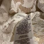 EXPRESS 2011 gold and silver sequin tank top with lace detailing Photo 4