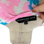 Generation Love Sunny Tie-Dye T-Shirt Dress Pink Blue White Short Sleeve Size XS Photo 10