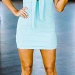 These Three Boutique Light Blue Mini Dress  Photo 0