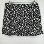 Tranquility by Colorado Clothing Skort Ditzy Floral Black White Pull On Size XXL Photo 4