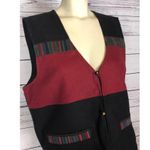 Unique Vintage VINTAGE Handmade 100% Wool Made In Napal Vest size medium Photo 2