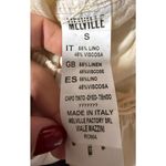 Mellville Women Cargo Pants Linen Blend Wide Leg Sz S Made Italy Lagenlook Cream Photo 3