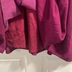 Esley Magenta Purple pleated, fit, and flare Sleeveless Tea Dress Photo 5