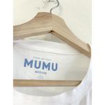 Show Me Your Mumu Travis Venice White Oversized Short Sleeve Tee M Photo 5